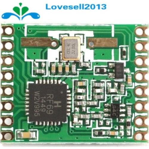 1PCS-RFM69HW-915Mhz-20dBm-HopeRF-Wireless-Transceiver-RFM69HW-915S2-KA 1PCS-RFM69HW-915Mhz-20dBm-HopeRF-Wireless-Trans