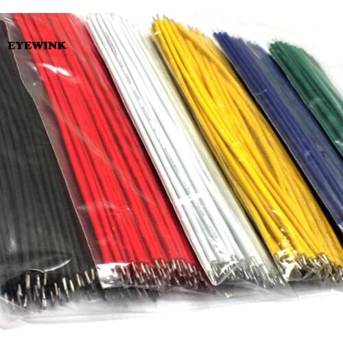 300PCS Tin-Plated Breadboard PCB Solder Cable 24AWG 10CM Fly Jumper Wire Cable Tin Conductor Wires 1007-24AWG Connector Wire