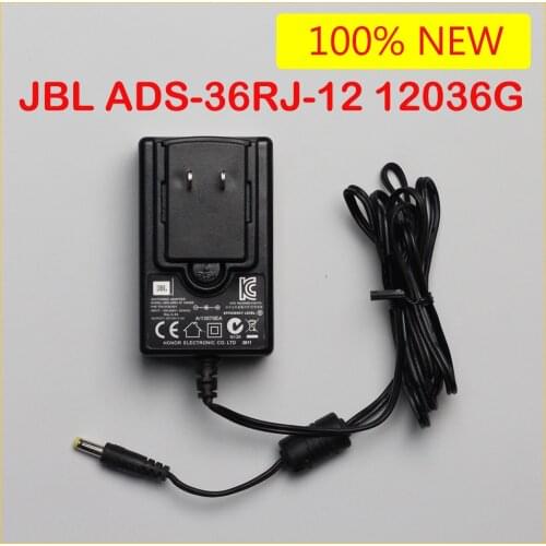 ADS-36RJ-12 12036G SWITCHING ADAPTER For JBL 12V 3A Adapters Power Supply Cord AC Adapter