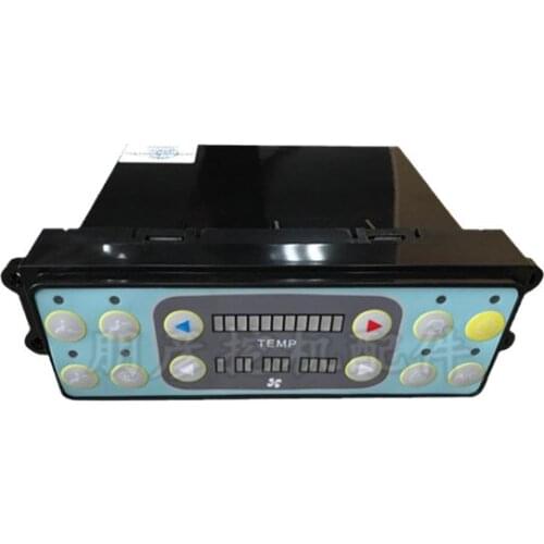 Free shipping for Excavator XGMG 135B 150D 200C 225 215 235 Air Conditioning Panel Switch controller Excavatormachine Accessor