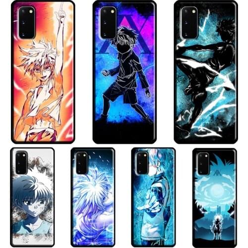 Killua Zoldyck Hunter X Hunter Case For Samsung Galaxy S21 Ultra S8 S9 S10 Plus Note 9 10 Note 20 Ultra S20 FE Back Cover