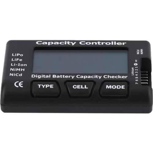 New RC CellMeter-7 Digital Battery Capacity Checker LiPo LiFe Li-ion Nicd NiMH Battery Voltage Tester Checking CellMeter7