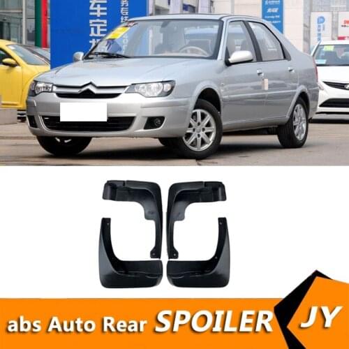 For Citroen Elysee 2008-2013 Mudflaps Splash Guards Front With the color and rear Mud Flap Mudguards Fender Modified special