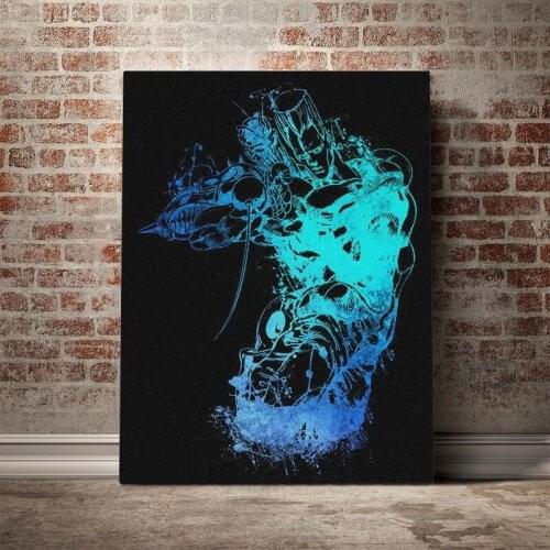 Canvas HD Prints Paintings Jean Pierre Polnareff Wall Art Poster Modern Home Decor Modular Animation Pictures For Living Room