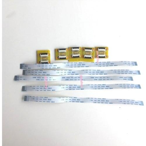 Ribbon cadle 5 X FFC FPC line Adapter extend 16pin/14pin/12pin/10pin/8pin/6pin HDD 0.5mm 20CM+connector Pitch ZIF