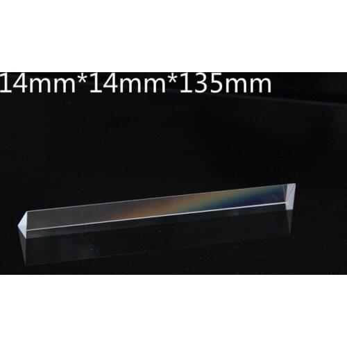 Hot Selling Prism 14* 14 *135mmRight Angle Optical Grade Glass Element Total Reflection Rhombus Lens Processing Customization