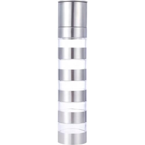 Pepper Mill Agitator Salt And Peper Grinder Stainless Steel Manual Pepper Mill BBQ Tools Multi-layers Kitchen Cooking Gadgets