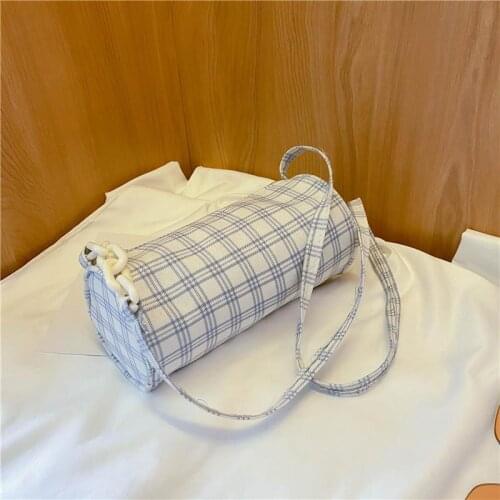 New check plaid pattern PU leather Toiletry Bags Cosmetic Bag travel accessories Storage Bags Fashion Check bag