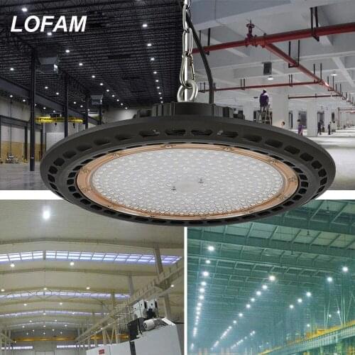 UFO High Bay Light 50/100/150/200W Garage Workshop Lighting Waterproof IP65 Warehouse LED Lights For Industrial Stadium Market