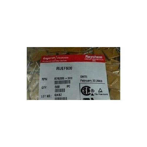 500PCS x RUEF600 UF600 6A 30V PPTC Resettable fuse