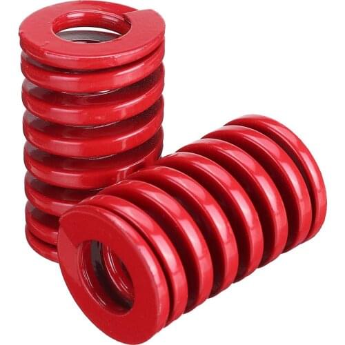 25mm 2Pcs OD Die Spring For Rear Trunk Tailgate Strut Support Left Bars Red For Tesla Model 3 2017 2018 2019 2020