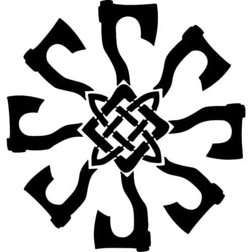 Slavic Star Fun Auto Sticker PVC Personalized Car Exterior Rear Windshield Decoration High Quality Waterproof Sunscreen Decal