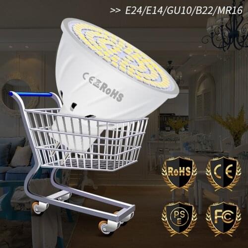 LED E27 Lamp Bulb GU10 Corn Light MR16 Spot Light 220V B22 Energy Saving LED E14 Bulb 5W 7W Spotlight GU5.3 Home Closet Lighting