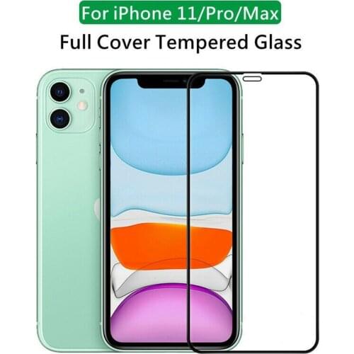 Tempered Protective Glass on For iPhone 12 11 Pro XS Max X XR Screen Protector Film For iPhone 13 7 6 8 6s Plus 5S SE 2020 Glass