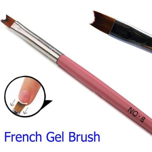 1PC UV Gel Brush Gradient Painting Pen Drawing Brush Handle Manicure Nail Art Brush Pen Tool #1130