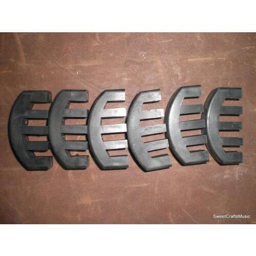 20 PCs of Violin mute practice rubber mute