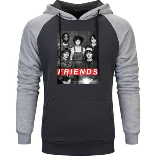 Vintage Printed Funny man Hoodies 2020 spring autumn New Stranger Things Raglan Men Sweatshirt Hoody Long Sleeve cool tracksuits