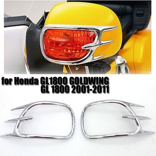 Motorcycle rearview mirror decorative cover turn signal decorative cover for Honda GL1800 Gold Wing 2001-2011
