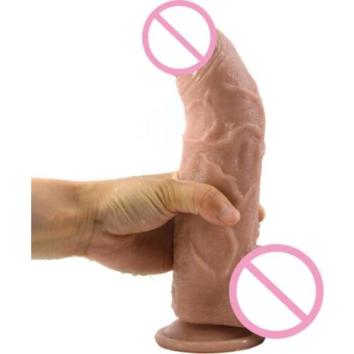 FAAK Dildo Female Masturbator Black Dick Sex Toys for Women Dildo for Anal Prostate Massager Realistic Penis With Suction Cup