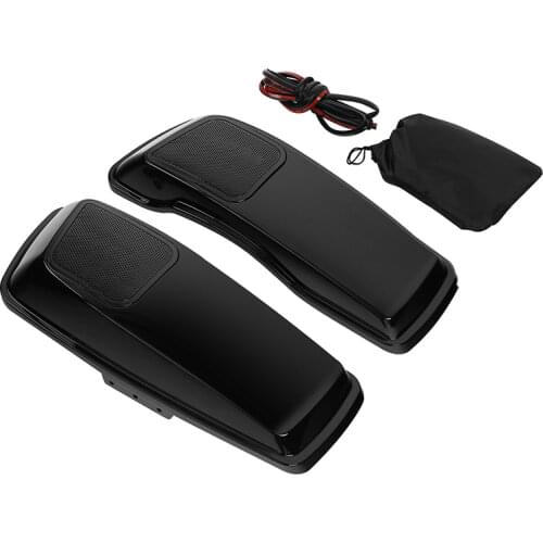 Motorcycle Saddlebag Lid 6x9'' Speakers Grill For Harley Touring Road King Electra Glide Street Glide 2014-2021