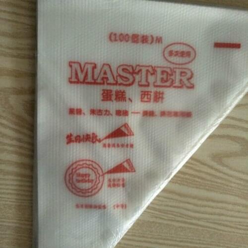 Disposable plastic pastry Piping Bag 20/30/50pcs/bag Wedding Cake Decorating Tool Icing Nozzle Fondant Cream Pastry Tip