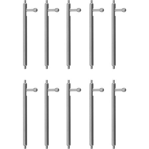 Practical Outdoor Tools 10Pcs Metal 23mm x 1.5mm Quick Release Spring Bar Watch Band Pins For Fitbit Versa Outdoor Tools