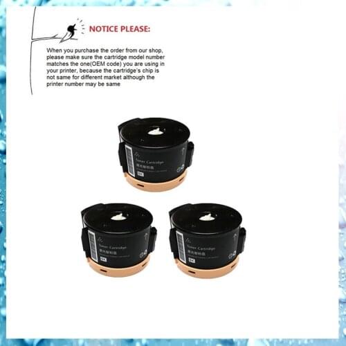 YOTAT 3PCS Toner cartridge for Xerox Docuprint M255z M255df P255d P255d Laser Cartridge