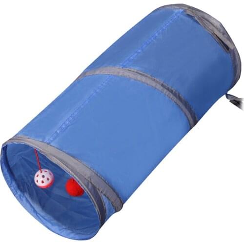 Pet Tunnel Cat Play Tunnel Foldable Cat Tunnel Kitten Toy Bulk Toys Rabbit Tunnel Cat Cave Pet Supplies