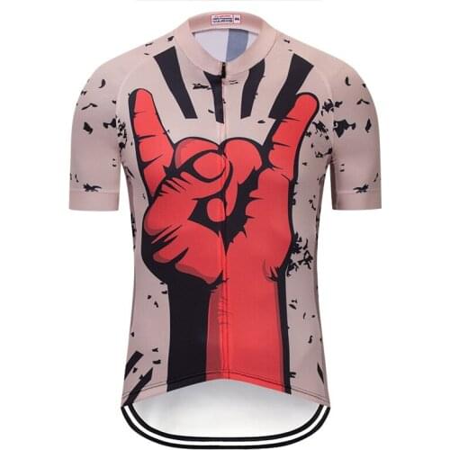 Weimostar Cool Cycling Jersey Shirt men Summer Short Sleeve Bicycle Clothing Quick Dry MTB Bike Jersey Anti-sweat Cycling Wear
