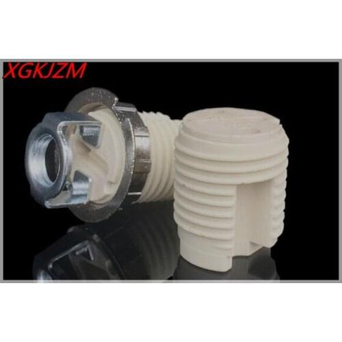 XGKJZM G9 Lamp Beads Lampholders G9 LED Crystal Lamp Holders halogen Base Socket Ceramic G9 lamp holder M10 bracket lamp socket