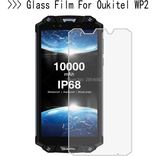 For Oukitel WP2 Tempered Glass Film For Oukitel WP2 Phone Screen Protector 9H Glass Protective Film Guard Protection
