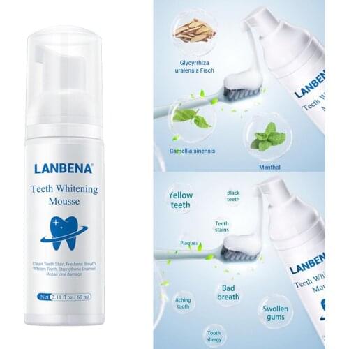 Teeth Whitening Essence Powder Oral Hygiene Cleaning Serum Removes Plaque Stains Tooth Bleaching Tools