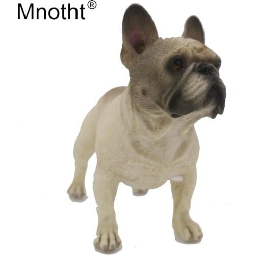 1/6 Scale MR.Z French Bulldog Model Grey Resin Pet Dog Model animal Sculpture Toy Action Figure Collection Hobbies Mnotht m4