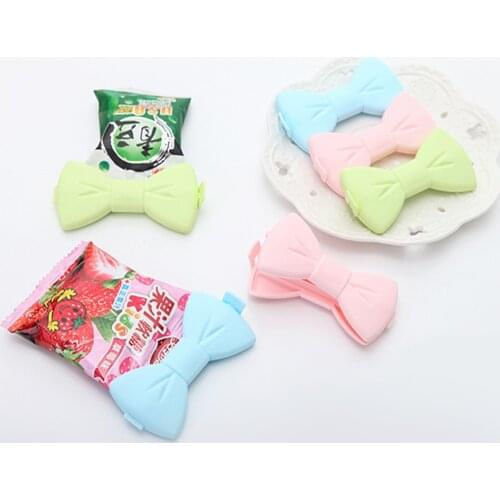 10Pcs/Set Creative Heart Shape Clips Plastic Photo Decoration Clip Mulitfunction Kitchen Storage Food Snack Seal Sealing Bag