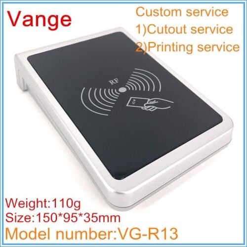 2pcs/lot hot selling injection making plastic material housing enclosure IP54 ABS plastic case 150*95*35mm for rfid project