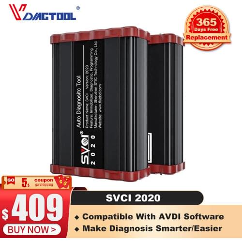 OBD2 SVCI 2020 V38.1 OBD2 Key programmer SVCI function of VVDI2 V2014 SVCI 2018 No Limited SVCI abrites commander for vag Update