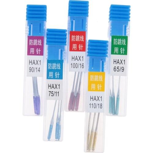 3pcs/box Anti-Jumping Sewing Machine Needle Elastic Cloth Sewing Needle Sewing Machine Parts Home Sewing Machine DIY Sewing Tool