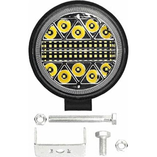 4Pcs 12V/24V 102W Car Work Light Off Road Spot LED Light Auto Fog Lamp Car OffRoad Fog Work Lamp Truck Driving Lamps