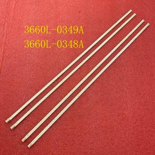 4pcs/set LED backlight strip for LG 47LE5500 47LE5300 47LX6500 47LE5400 47E70RG 47LE5900 3660L-0349A 0348A 6920L-0089B 0089A