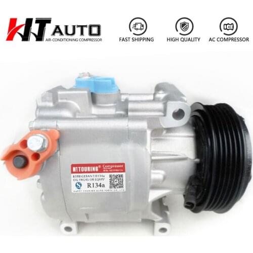 SCS06C Car AC A/C Air Compressor For FIAT PANDA / PUNTO 2003- 51747318 46782669 71785268 71721833 DCP09004 5A787-5000 4471001870