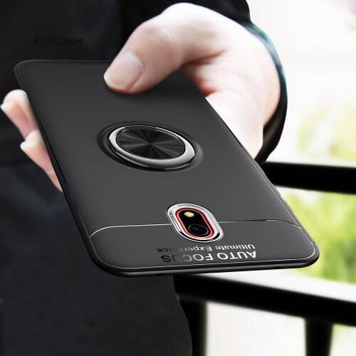 Cases Girly For Xiaomi coque Redmi 8A Metal Ring Bracket Covers sFor Xiaomi Redmi telefoon 8A Soft TPU Protector Estuche Xiaomo