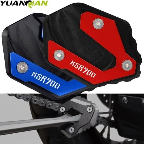 For YAMAHA XSR 900 XSR900 2015-2021 2020 2019 18 Motorcycle High Quality CNC Aluminum Kickstand Side Stand Enlarge Extension Pad