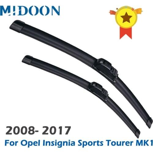 MIDOON Wiper Front Wiper Blades For Opel Insignia Sports Tourer MK1 2008- 2017 Windshield Windscreen Front Window 24"18"