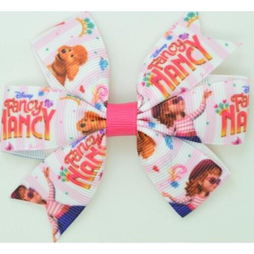 SUPWRF 1pcs girls Hair Bows With Clip For Baby Girls Grosgrain Ribbon Hair Clip Boutique Barrettes Headwear Hair Accessories