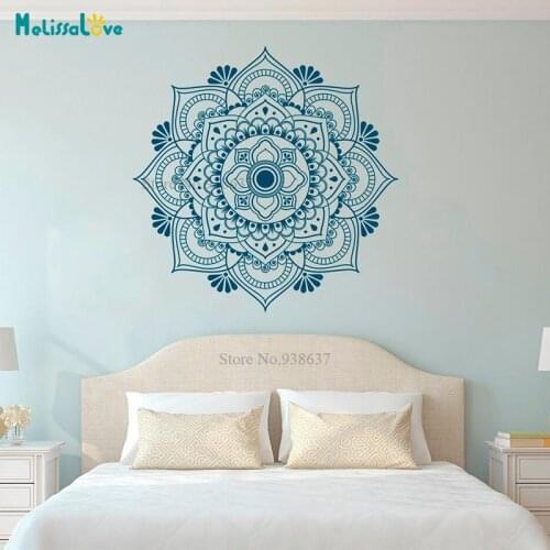 Sophisticated Mandala Wall Art Sticker Sacred Geometry Home Decor Living Room New Design Removable Cool Artwork Murals B932