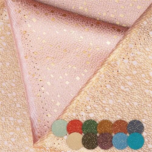 NW134 Japanese Style Burma Style Golden Womens Jacquard Skirt Fabric DIY Sewing Material Polyester Clothing Materials