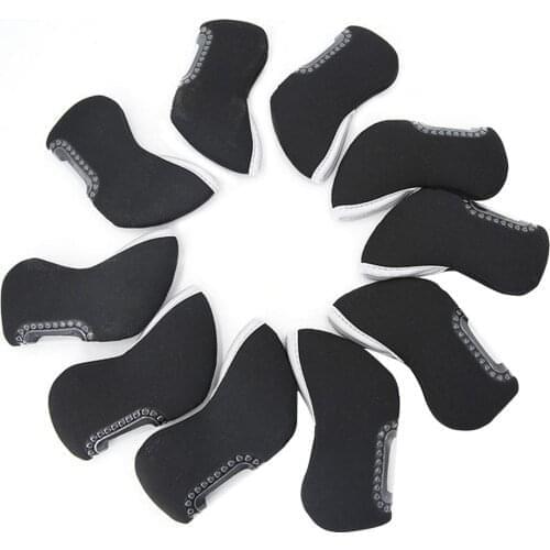 10PCS Golf Iron Cover Sturdy Durable Cue Head Protective Cover