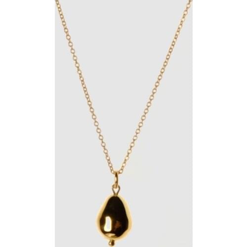 Amorita boutique mirror surface bean style Necklaces for women