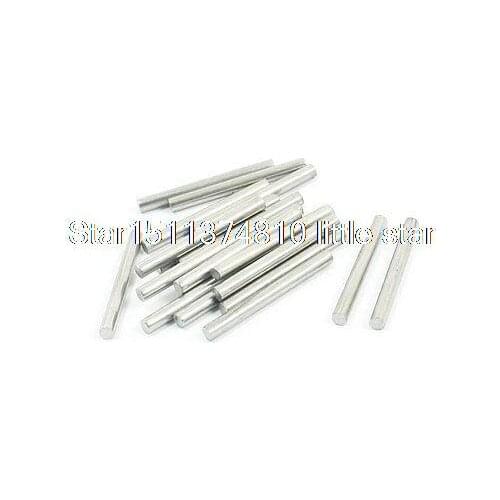 20Pcs 25 x 2.5mm Stainless Steel Cylinder Linear Rail Round Rod Axle