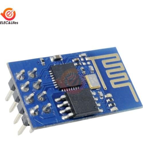 ESP8266 ESP-01 Remote Serial Port RST PIN WIFI Wireless Transceiver Board Module LWIP AP+STA SMD Interface Ceramic Antenna